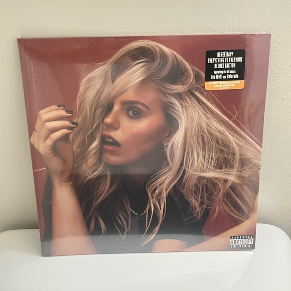 Renee Rapp Everything To Everyone Vinyl LP Orange Yellow ☀️🌅 Graffiti Exclusive - Picture 3 of 5